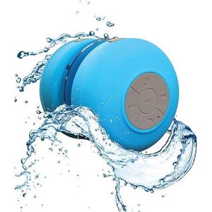 Bluetooth Waterbestendige Douche/Bad Mp3 Speaker/Radio - blauw