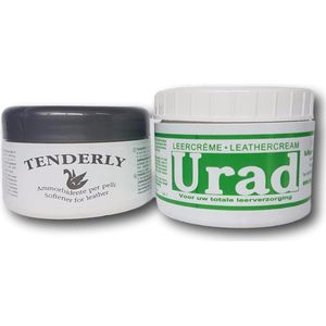 URAD Leer reiniger en leer verzachter - combinatie pakket - Kleurloos