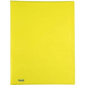 Favorit 400102289 showboek neon met 20 enveloppen binnenformaat 22 x 30 cm, neongeel
