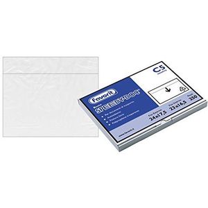 Favorit zelfklevende enveloppen van polypropyleen Type C5 neutraal Tipologia C5 Neutro Transparant