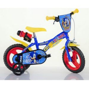 Dino Sonic 12 Inch 21 cm Jongens Doortrapper Blauw/Geel