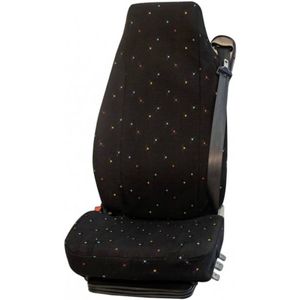 HP Autozubehör 22221 Autostoelhoes Katoen, Polyester Zwart, Met patroon Bestuurder, Passagier, Achterbank