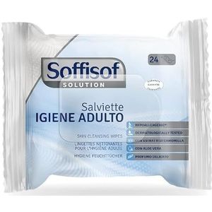 Soffisof Solution Hygiënische doekjes voor volwassenen en ouderen, 24 Stuk