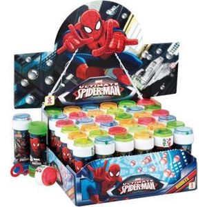 DULCOP - Pak van 36 Spiderman bubbels - 60 ml - 047090PA - Blauw - Plastic - Officiële licentie - Kinderspeelgoed - Outdoor spel - Vanaf 3 jaar
