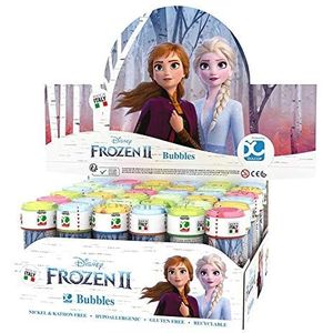 DULCOP - Pak van 36 Frozen Bubbles - Zeepbellen - 60 ml - 047574PA - Blauw - Plastic - Officiële Licentie - Kinder Speelgoed - Buitenspel - Vanaf 3 jaar
