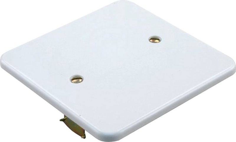 Vimar - Blindplaat - Muurplaat - Afdekplaat Vierkant - Wit - Kunststof