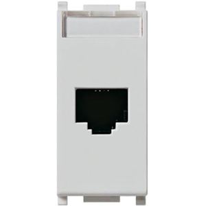 Vimar 14339.4 Rj45 netsafe, zilver