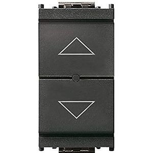 Vimar Idea VIEW 16494 Draadloze relaisuitgang voor rolluiken met draaibare lamellen, afstandsbediening, dual bluetooth 5.0 en Zigbee 3.0