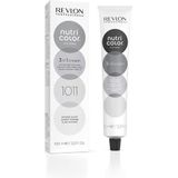 Permanente kleurcrème Revlon Nutri Color 1011 - Intense Silver 3 in 1 (100 ml)