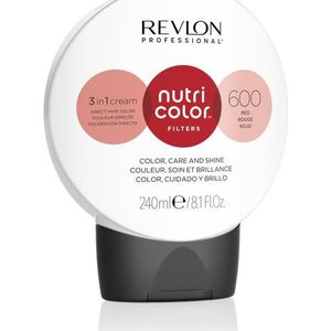 Revlon - Nutri Color Filters - 600 Red - 240 ml