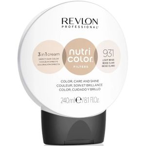 Revlon - Nutri Color Filters Toning 240 ml - 931 Light Beige