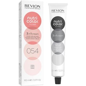 Semi-permanente kleurstof Revlon Nutri Color Filters Koraal (100 ml)