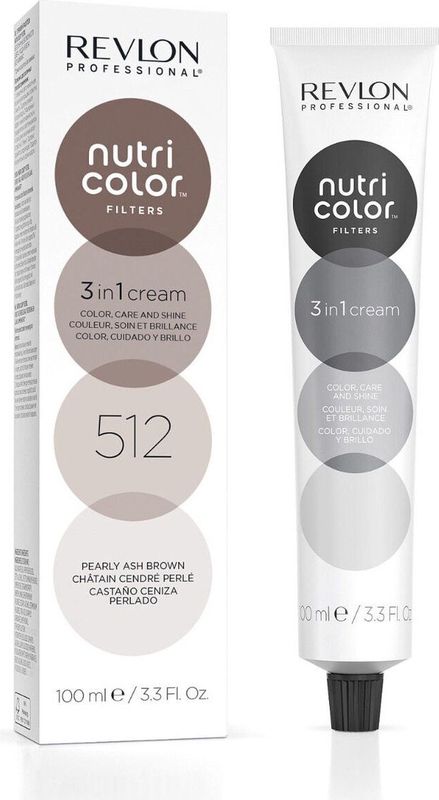 Revlon Nutri Color Filters 512 Pearly Ash Brown