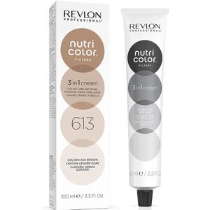 Revlon Professional Nutri Color Filters 613 Dunkelblond Asch Gold Kleurmasker, 100 ml