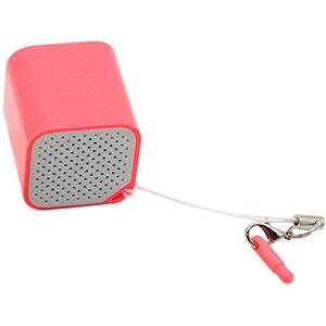 Minimi Bluetooth Speaker Anti-Lost en iSelfie afstandsbediening, rood
