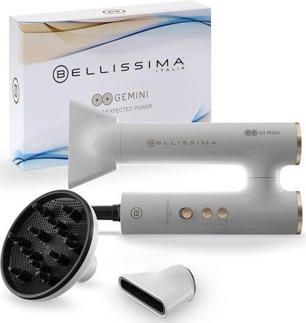 Bellissima - Gemini - Föhn - Licht - Compact - Digitale Motor - 3 Snelheden - 3 Temperaturen