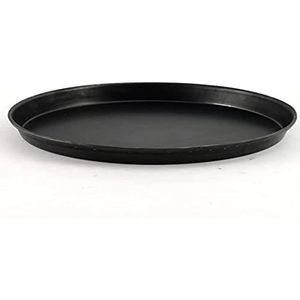Pentole Agnelli COFE43B32 taartvorm van blauw plaatstaal voor pizza, zwart, 32 x 32 x 2,5 cm, 1 stuk
