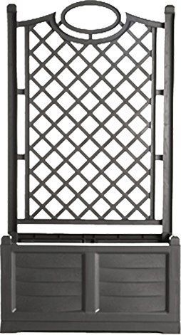 Bama Fioriera Separe Bloemenbak 80x42.5x150 cm Grijs