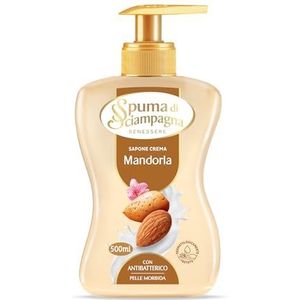Spuma di Sciampagna Vloeibare handzeep, hydraterend, amandelmelk en sheaboter, 500 ml