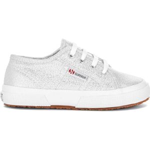 Superga - 2750-LAMEJ - Uniseks Kindersneakers - Zilver Grey - Sneakers