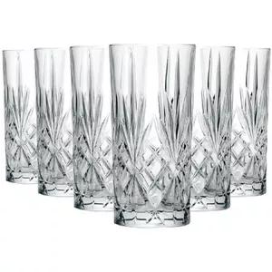 karaffe mit deckel glas Arendo Glaskaraffe und Griff, Farbe:Perlweiß