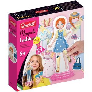 Quercetti - Magnetische Mode Aankleedpop - 29dlg - Magnetische Jurken