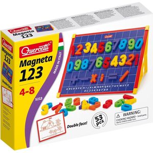 Quercetti - Magneetbord - Incl. Cijfer Magneten - 53dlg.