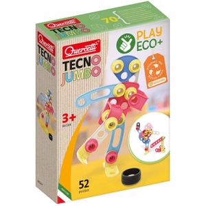 Quercetti - Tecno Play - Constructie Bouwset - 52dlg - Eco