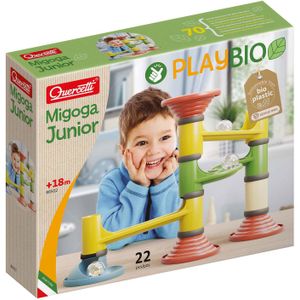 Quercetti - Migoga Junior PlayBio - Knikkerbaan - 22 Onderdelen