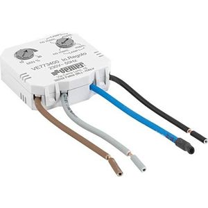 Vemer VE773400 In.Regolo dimmer voor het regelen van de lichtintensiteit, installatie in de inbouwdoos, wit