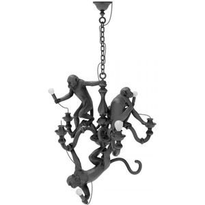Monkey kroonluchter zwart - 14866
