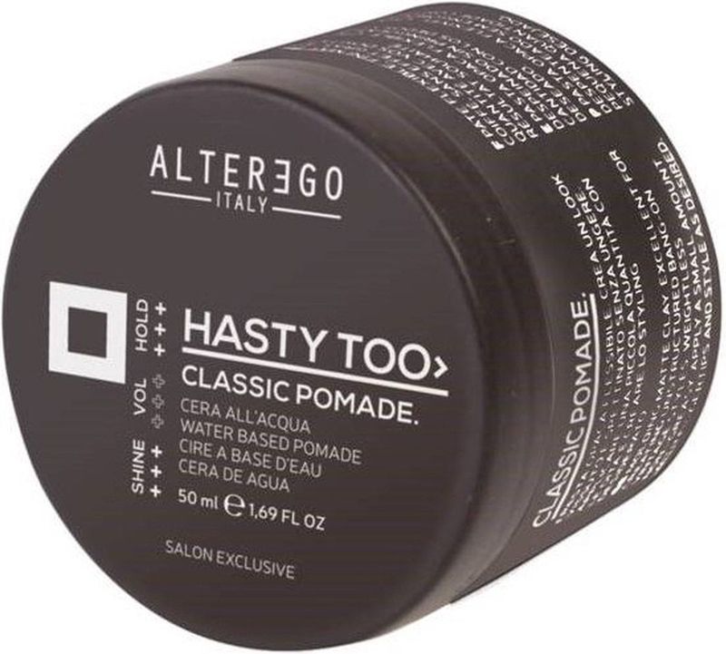 Alter Ego - Hasty Too Classic - Pomade - Waterbasis