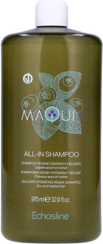 Echosline - Maqui All-In - Reinigingsshampoo - 975 ml - Hydraterende Werking