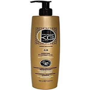 KERAGOLD PRO Keratine/knoflook-extract sulfaatvrije shampoo, 1 l