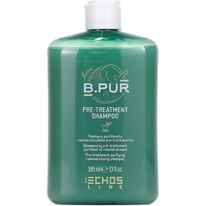 Echosline B. PUR PRE - TREATMENT SHAMPOO Dieptereinigende Shampoo voor Droog en Onhandelbaar Haar 385 ml