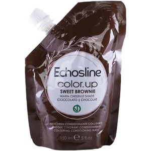 Echosline Color Up Bonding Color Mask met Voedende Werking Tint Sweet Brownie 150 ml