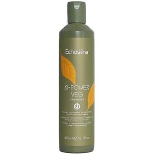Echosline Ki-Power Veg Shampoo Vernieuwende Shampoo voor Beschadigd Haar 300 ml