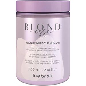 Inebrya - BLONDesse - Haarmasker - 1000 ml - Voedende Kuur voor Blond Haar