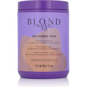 Haarmasker Inebrya BLONDesse No-Orange Mask (1 L)