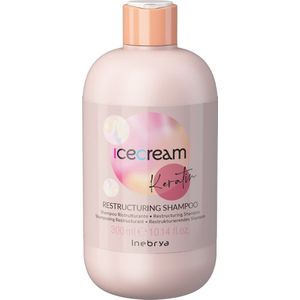 Inebrya Ice Cream Keratin Restructuring Shampoo - Shampoo Ristrutturante 300ml