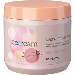 INEBRYA - Ice Cream Keratin - Haarmasker - 500 Milliliter