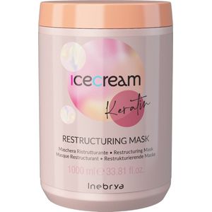 Inebrya Ice Cream Keratin Restructuring Mask - Maschera Ristrutturante 1000ml