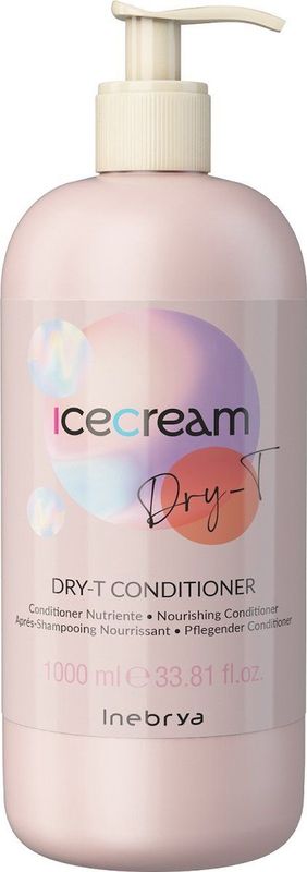 Inebrya Ice Cream Dry-T Conditioner Nährstoff-Conditioner, 1000 ml