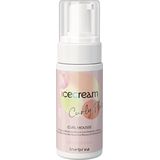 Inebrya - Ice Cream Curly Plus - Behandelingsschuim - 150 ml - Voor Krullend Haar