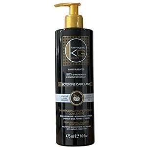 Keragold Pro - BOTOXINE CAPILLAIRE SERIE - Sulfaatvrij - 90/96% natuurlijke ingrediënten (BC SHAMPOING BOTOXINE KERATINE & KOKOOLIE 475 ML)