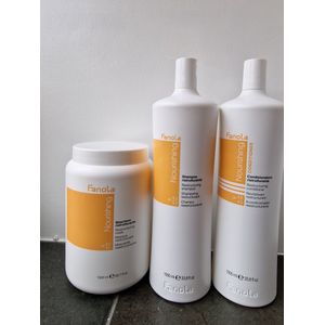 Fanola Nourishing TRIO  Mask 1500ml + Shampoo 1000l + Conditioner 1000ml