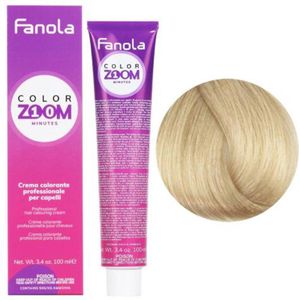 Fanola Haarverf Color Zoom Permanente Haarkleuring 10.0 Platinum Blonde