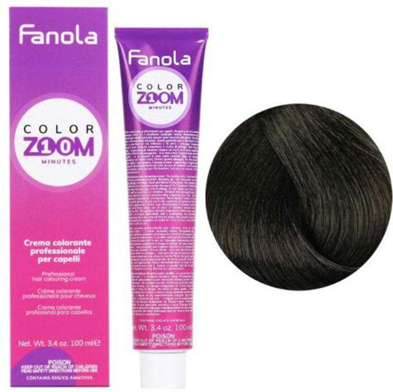Fanola - Color Zoom - Haarverf - 23 Kleuren - Zonder PPD en Resorcinol
