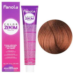 Fanola Haarverf Color Zoom Permanente Haarkleuring 7.4 Blonde Copper