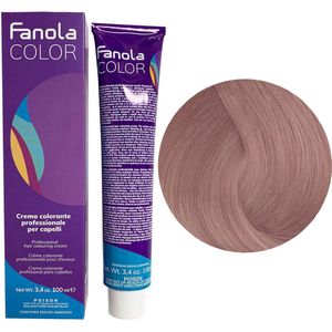 Professionele haarkleur 10.16 platinablond as rood 100 ml FANOLA